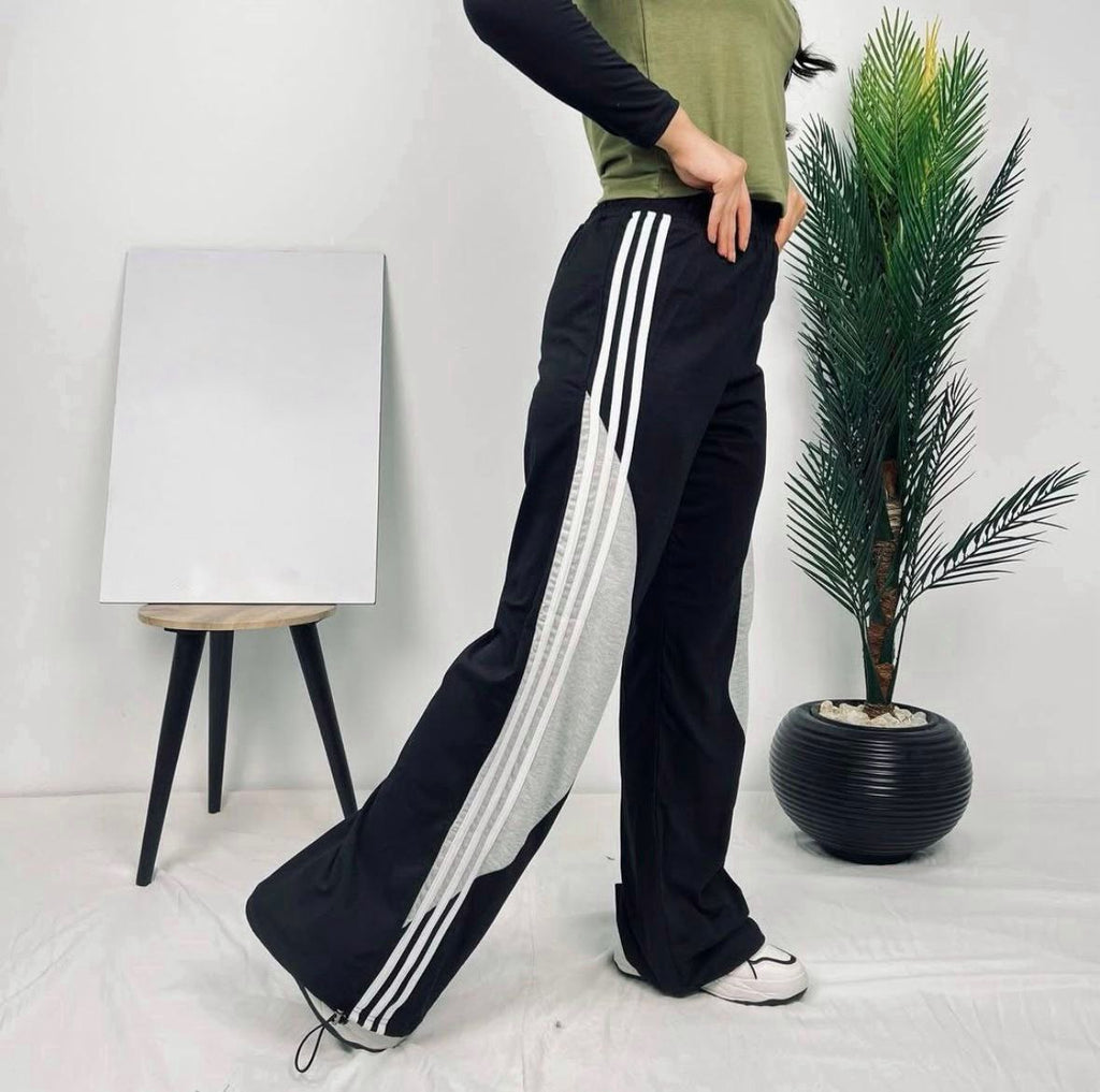 Adjustable Wide Leg Pants