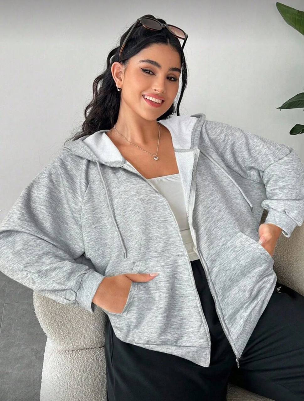 جاكيت شتوي قطن بسوستة – Winter Cotton Hoodie Jacket