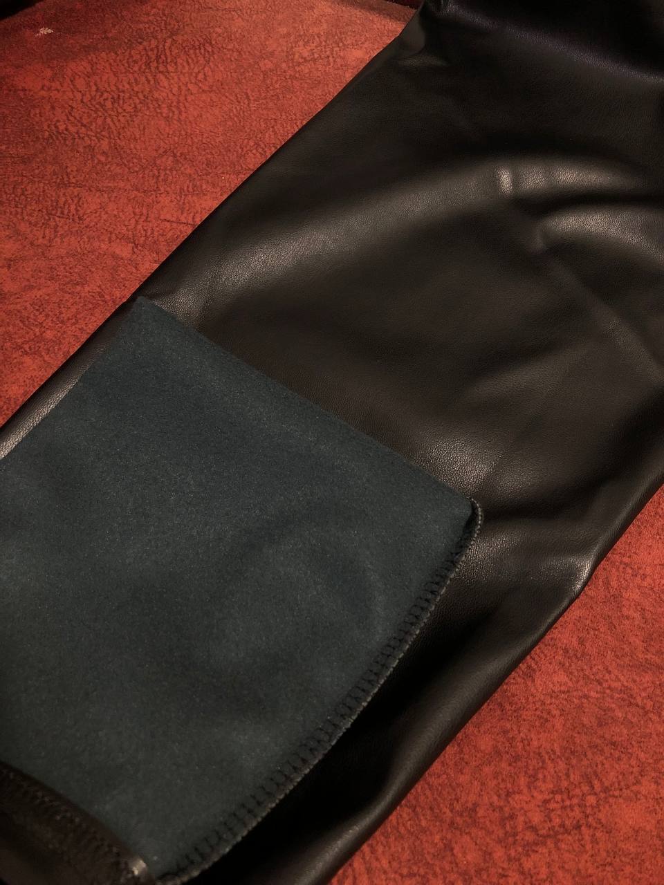 Fleece-Lined Leather-Look Leggings – Winter Edition